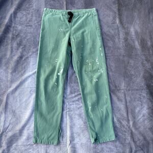 Women's Vintage 90's Gramicci Light Green Original Freedom Belted Pants Sz XS